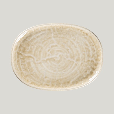 RAK Porcelain Krush talíř oválný 28 x 20,5 cm béžový KSOP28VL-6
