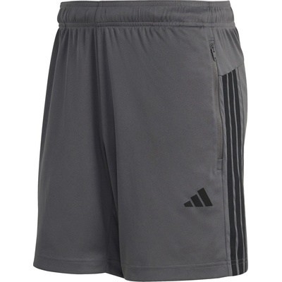 adidas Мъжки къси панталони adidas WE Base 3-Stripes Piqué Shorts - Grey Five / Black - размер XXL (012-4523-0315)
