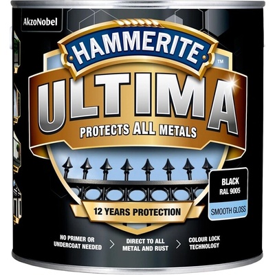 Hammerite Ultima Smooth 2,2 l čierna