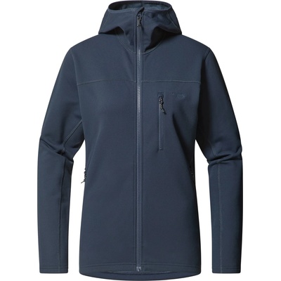 Haglöfs Дамско поларено яке Haglöfs Women's Rosson Mid Hood Fleece jacket - Tarn Blue - размер XS (105-5958-0411)