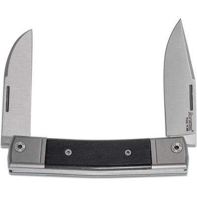 LionSTEEL BM13 EB Ebony Handle with Satin Blades