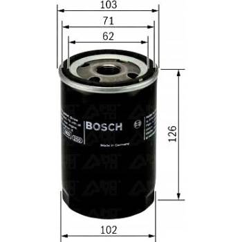 BOSCH OLEJOVÝ FILTER HYUNDAI GALLOPER I GALLOPER II H
