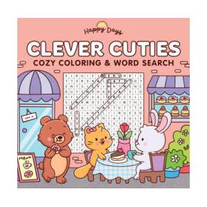 Clever Cuties: Cozy Coloring & Word Search Book (ISBN: 9780655244097)