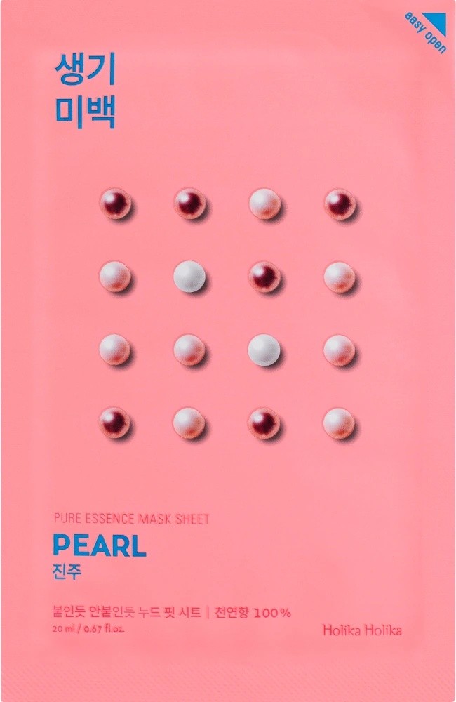 Holika Holika Pure Essence Mask Sheet - Pearl Маска за лице дамски