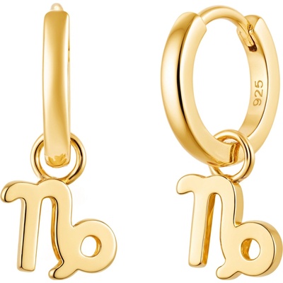 Olivie Strieborné náušnice KOZOROH GOLD 9596