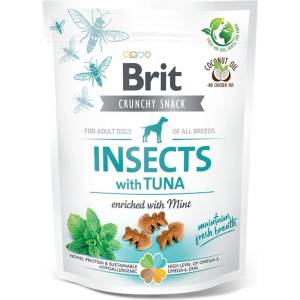 Brit Care Dog Crunchy Cracker Insects с Туна и Мента 200 г
