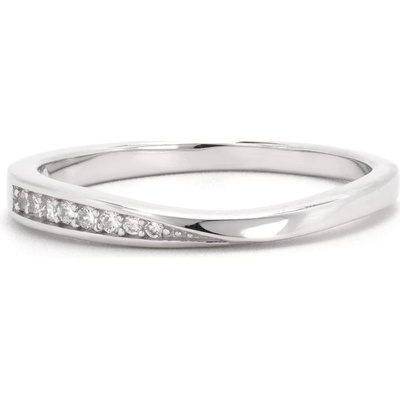 Rafity Stříbrný prsten Elegant Curve R0068 05