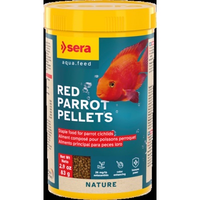 Sera - Храна за рибки Red Parrot червен папагал, 250 мл