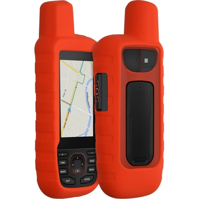 Obal na GPS navigaci kwmobile pro Garmin GPSMAP 66i / GPSMAP 67i - outdoor pouzdro s protiskluzovou úpravou, barva Orange – Hledejceny.cz