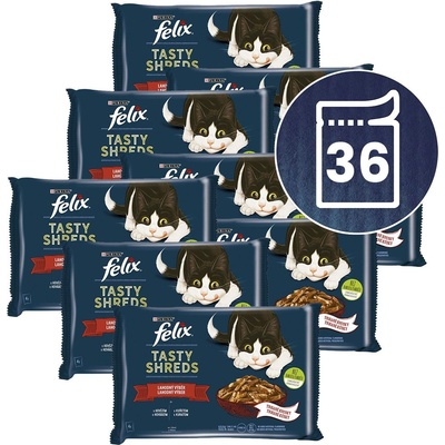 FELIX Капсули FELIX Tasty Shreds вкусен избор в сос 36 x 80 г