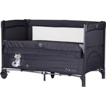 Chipolino Бебешка кошара с падаща страна Chipolino - Релакс, антрацит (KOSIRE256AN) - baby