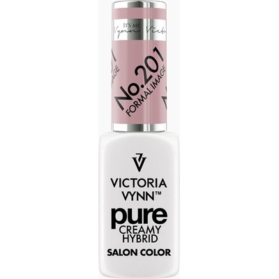 VICTORIA VYNN Hybridní gel lak PURE CREAMY HYBRID 201 Formal Image 8 ml