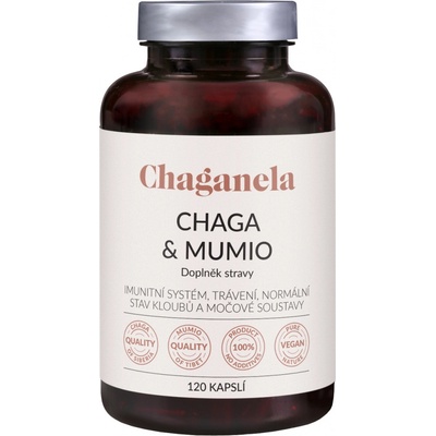 Chaganela Čaga a mumio 120 kapslí