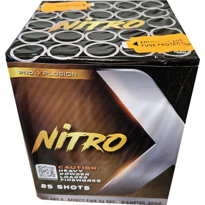 Nitro ohňostroj 25 výstřelů