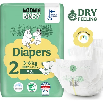 Moomin Baby Mumínkovské dítě 2 52 ks