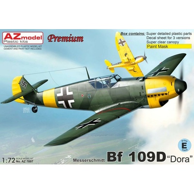 AZ Model AZ7897 Bf 109D Dora Hartmann 1:72