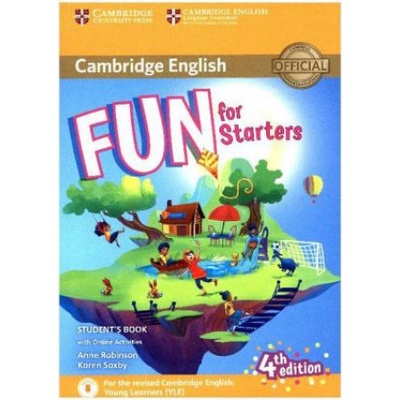 Fun for Starters. Students Book with audio with online activities. 4th EditionGerman lang.