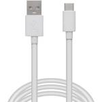 Delight 2 м бял USB Type-C кабел за данни 55550WH-2 (55550WH-2)