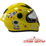 Paolo Детска каска 506 - размер М - Жълта (721380) - steficenter