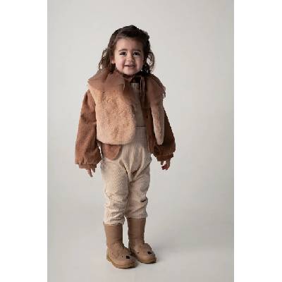 Donsje Детски кожени зимни обувки Donsje Wadudu Classic Boots Koala (2022006.29.33)
