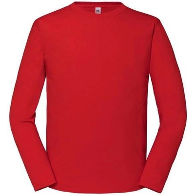 Fruit of the Loom Iconic 195 Ringspun Premium červená 5904882134721