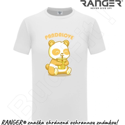 Ranger tričko motív Pandalove žltá