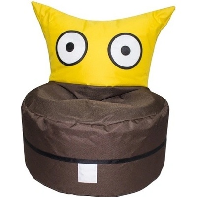 CrazyShop TROLIK žluto-hnědá