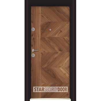 Starsteeldoor Блиндирана врата Outdoor - UV 102 Орех (цена без монтаж)