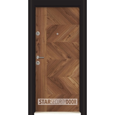 Starsteeldoor Блиндирана врата Outdoor - UV 102 Орех (цена без монтаж)