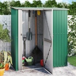 HABA Градинска барака зелена 180, 5x97x209, 5 см поцинкована стомана (V150903)