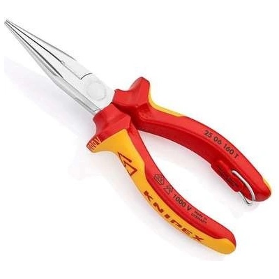 Knipex 25 06 160 T Půlkulaté kleště s břity pro radiotechniku 160 mm - 1000V – Zboží Mobilmania