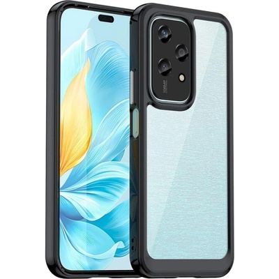 GKK Хибриден Калъф за Honor 200 Lite, GKK Acrylic Case, Черен (5906601997931)