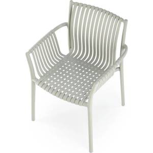 Halmar Градински стол k492 сив за тераса и балкон (v-ch-k/492-kr-popielaty)