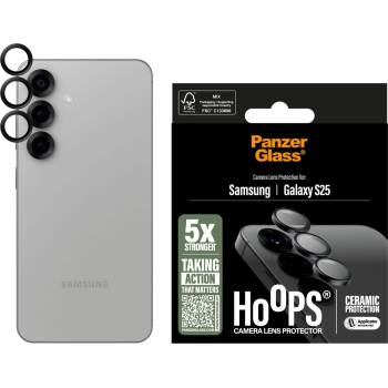 Panzer Протектор за камера PanzerGlass - Hoops Ceramic, Galaxy S25 (5715685017100)