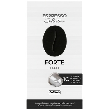 Caffitaly Кафе капсули Caffitaly Espresso Forte съвместими с Nespresso, 10бр