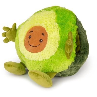 Cozy Noxxiez Плюшена играчка и възглавница, Cosy Noxxiez, Авокадо, 35x35x35 см, 400 г, нюанси на зелено (8718274253917)