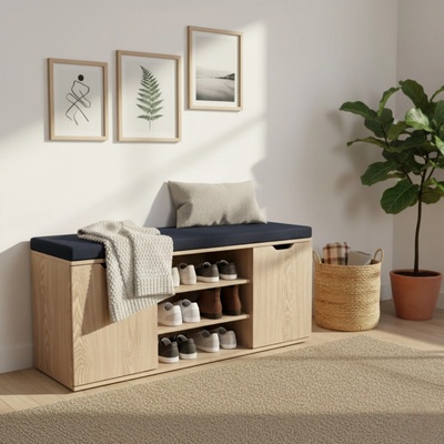Boximo Porta 103 x 30 x 46 cm hnědý – Zboží Dáma