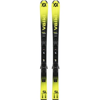 Völkl Детски пистови ски Völkl Racetiger Jr Yellow + автомати 7.0 VMotion Jr 130-160 cm black