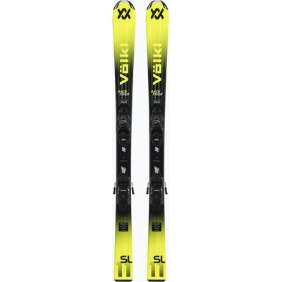 Völkl Детски пистови ски Völkl Racetiger Jr Yellow + автомати 7.0 VMotion Jr 130-160 cm black