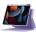 Baseus Minimalist Series Magnetic Protective Case - полиуретанов калъф с отделящ се кейс за iPad 9 (2021), iPad 8 (2020), iPad 7 (2019) (лилав)