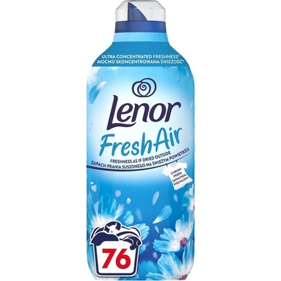 Lenor Fresh Wind изплакване на тъкани 76 изпирания 1064ml (8700216723077)