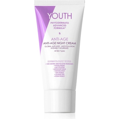 YOUTH Anti-Age Anti-Age Night Cream регенериращ нощен крем за зряла кожа 50ml