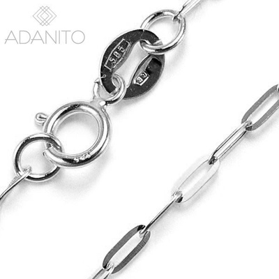 Adanito Zlatá retiazka z bieleho zlata BRRK0527S