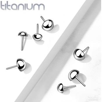 Šperky4U půlkulička k Push In piercingu titan TIT1152-04