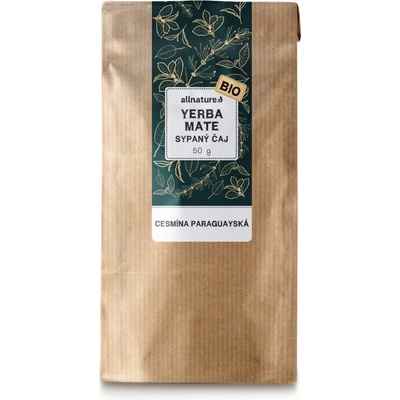 Allnature Yerba Mate sypaný čaj Bio 50 g
