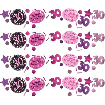Konfety na 30.narodeniny Sparkling pink 34g