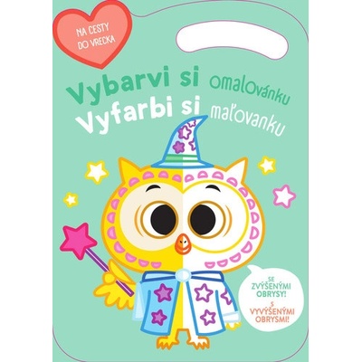 Vyfarbi si maľovanku Sova