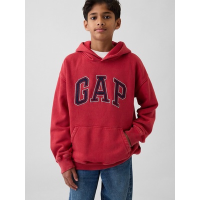 GAP Детски суитшърт с лого VintageSoft GAP GAP | Cherven | Момчешки | XS