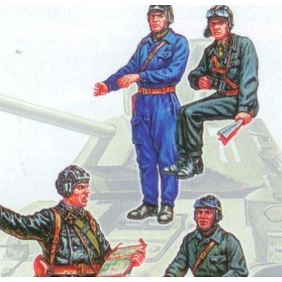 Zvezda Soviet Tank Crew WWII 1:35