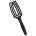 Olivia Garden Fingerbrush Midnight Desert Combo Medium Black Onyx
